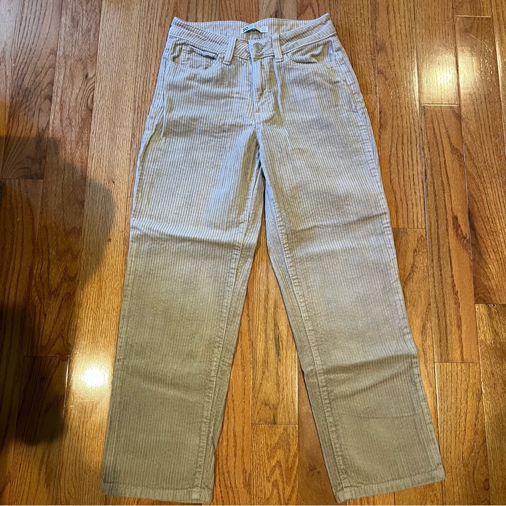 Women’s Beige Corduroy Jeans